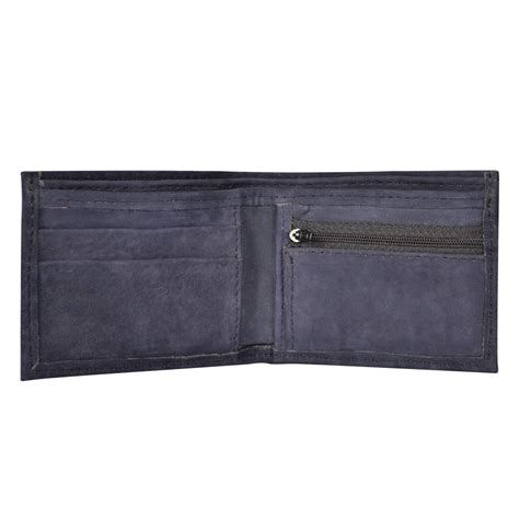 Mens Leather Wallet With Coin Pocket