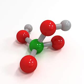 Sulfuric Acid: Molecular structure with actual angles (109.5 degrees)