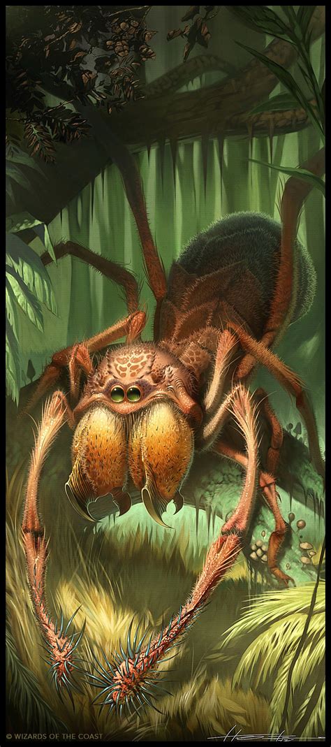 ArtStation - Giant Spider, Hector Ortiz | Giant spider, Spider art, Spider drawing