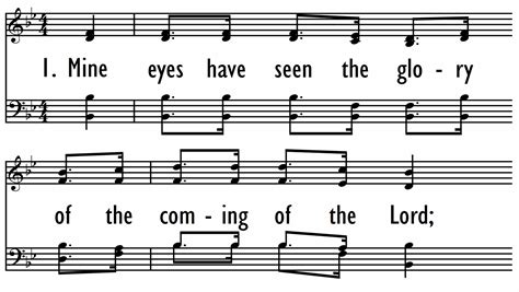 MINE EYES HAVE SEEN THE GLORY | Digital Songs & Hymns