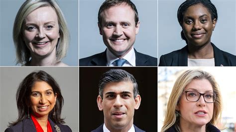 Six candidates left in race to replace Boris Johnson as UK Conservative leader and Britain's new ...