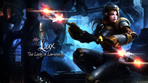 Steel Legion Lux | Wallpapers & Fan Arts | League Of Legends | LoL Stats