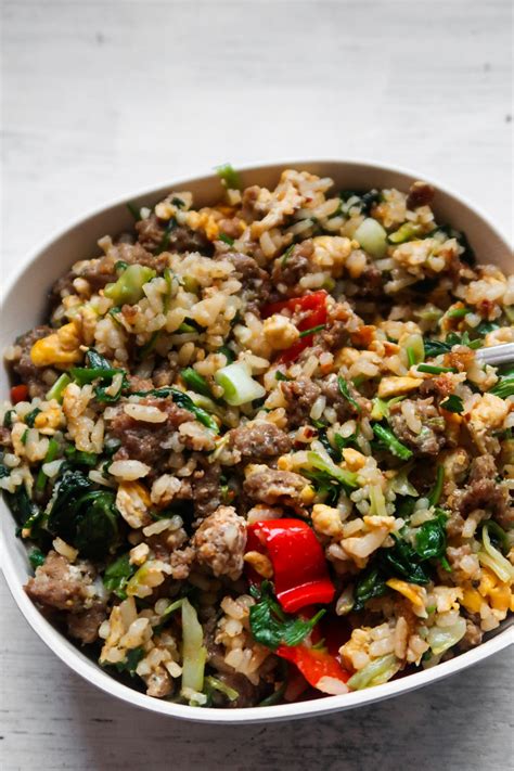 20-Minute Ground Beef Fried Rice Recipe - Homemade Mastery