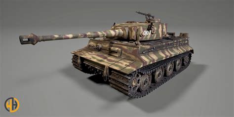 Michael Wittmann Tiger Tank 3D Model : r/WorldofTanks