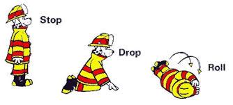 Fire Safety For Kids Stop Drop And Roll