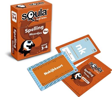 Squla: Spelling - Woordjes (Groep 3/4) - Spelhuis Gameshop