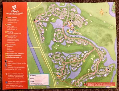 DISNEY WORLD DVC OLD KEY WEST RESORT PROPERTY MAP & EXPERIENCE GUIDE | eBay