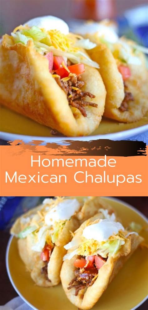 Homemade Mexican Chalupas Recipe