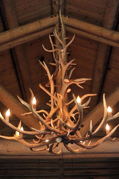 Faux Antler Chandelier For Home Decor | Antler chandelier, Decorating ...