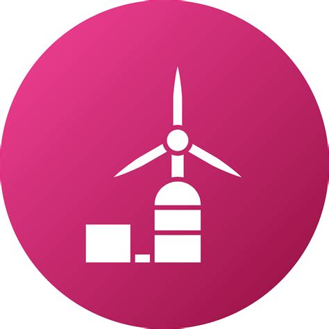 Wind Turbine Icon Style 21806007 Vector Art at Vecteezy