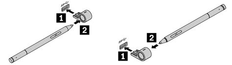 Lenovo Active Pen 2 Guide and Pen Button Configuration | ManualsLib