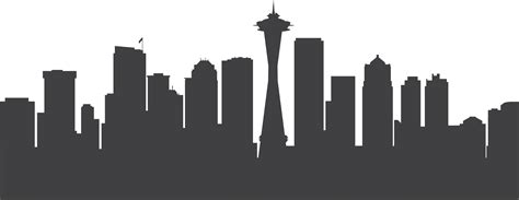 Seattle Vector graphics Skyline Stock illustration - seattle cityscape wallpaper png download ...