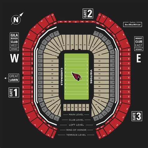 Cardinals Stadium Seating Chart - Stadium Seating Chart