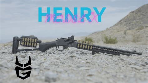 Tactical lever actions are so hot right now. Henry model X + Ranger Point Precision upgrades ...