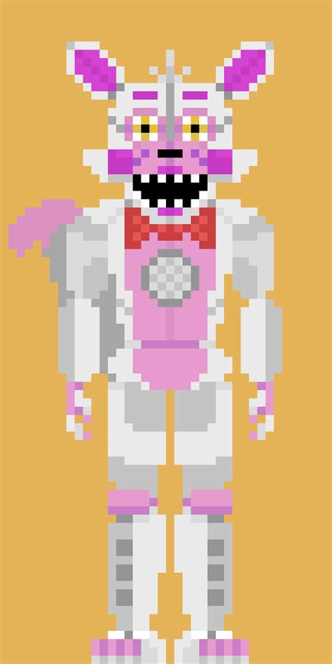 Funtime Foxy Opening Pixel Art - vrogue.co