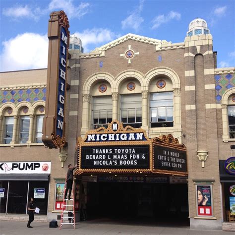 Cities Tour visited the Michigan Theater. Performing Arts Theater, Book ...