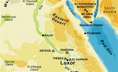 Map Of Ancient Egypt – Otosection