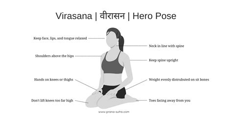 How to do Hero Pose (Virasana) in Yoga