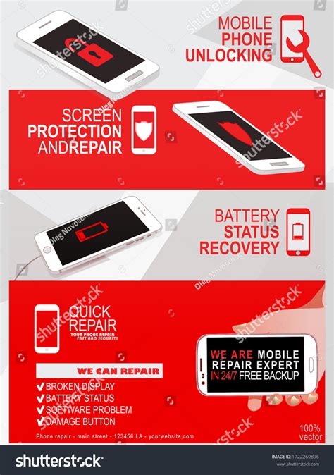 2,851 Phone Repair Banner Images, Stock Photos & Vectors | Shutterstock