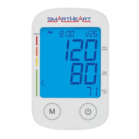SmartHeart Automatic Digital Blood Pressure Arm Monitor - Walmart.com - Walmart.com