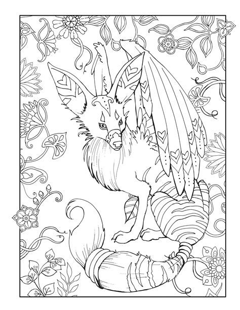 Magical Creatures Coloring Pages