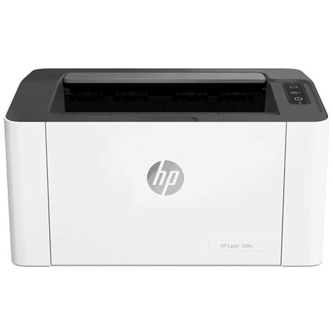 HP Laser 108w Wireless Black & White Laserjet Printer (Wi-Fi Direct Printing, 4ZB80A, White ...