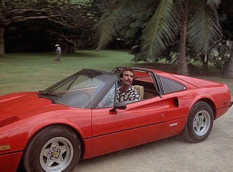 Ferrari 308 GTS of Magnum (Tom Selleck) - Magnum | Magnum pi ferrari ...