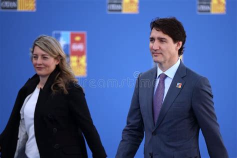 Canada`s Prime Minister Justin Trudeau and Foreign Minister Melanie ...