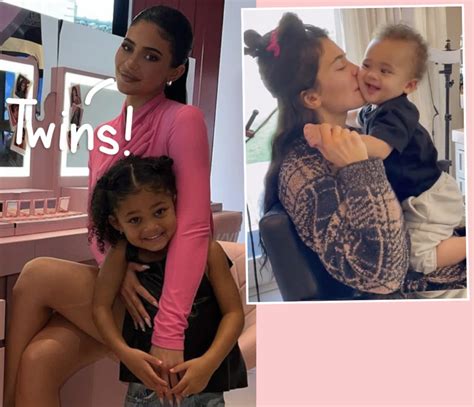 Kylie Jenner's New Pics Prove Son Aire Looks JUST LIKE Daughter Stormi ...