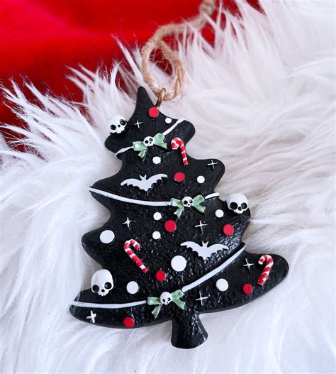 Spooky Christmas Tree Ornaments Creepmas Tree - Etsy