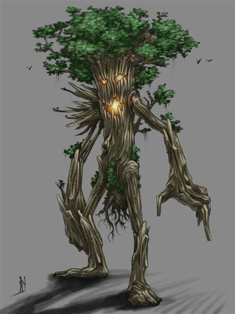 WoD Artworks: Ent by OptionBB on DeviantArt in 2020 | Creature art, Art, Artwork