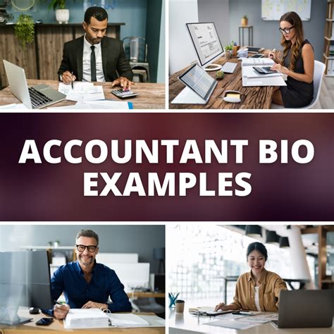 30+ Accountant BIO Examples • Eat, Sleep, Wander