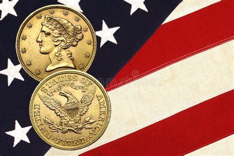 American Lady Liberty Coin stock photo. Image of golden - 4847290