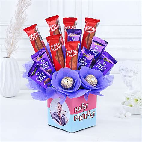 Buy/Send Birthday Bliss Chocolate Bouquet Online- FNP