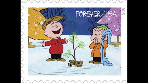 Post Office Debuts Charlie Brown Christmas Stamps To Celebrate National ...