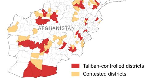 More Than 14 Years After U.S. Invasion, the Taliban Control Large Parts of Afghanistan - The New ...