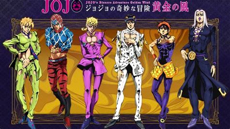 Jojo's Bizarre Adventure Golden Wind OST - All Main Character Themes - YouTube