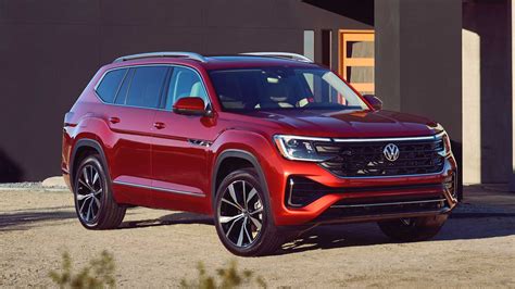 2024 Volkswagen Atlas Debuts New Look And Fresh Tech, But Loses Its V6
