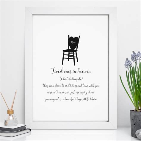 The Empty Chair Poem – Recommendation Chair Decoration