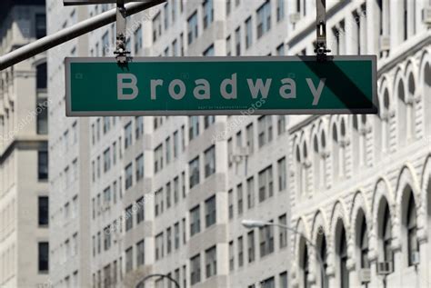 Broadway street sign in New York City — Stock Photo © philipus #6773791