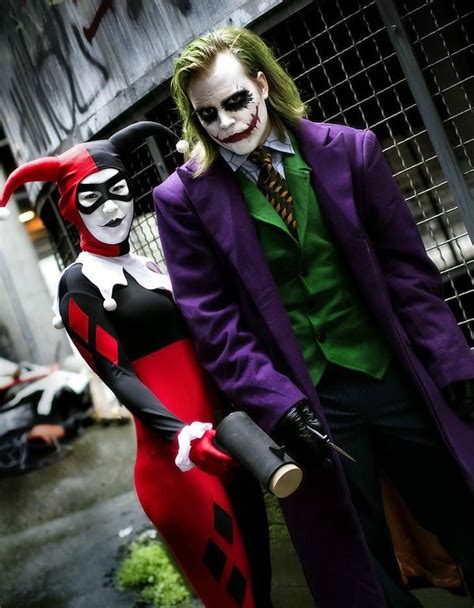 Joker and Harley Quinn cosplay Joker Halloween Costume, Harley Quinn Halloween, Harley Quinn ...