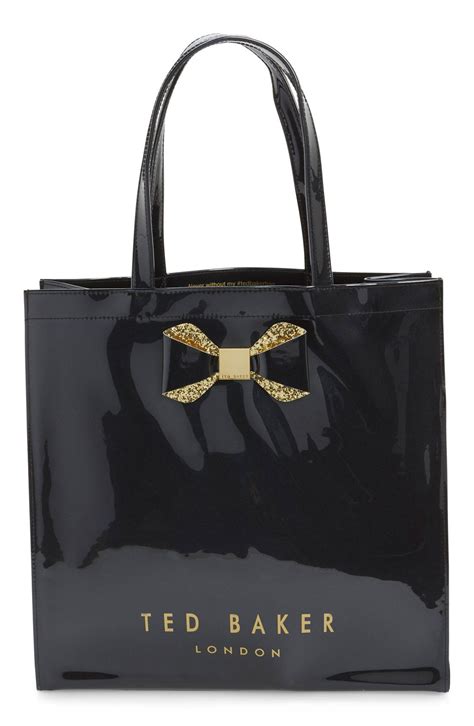 Ted Baker London 'Large Glitter Bow Icon' Tote | Nordstrom | Ted baker ...