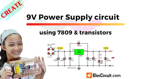 Learn Power supply circuits and projects | ElecCircuit.com