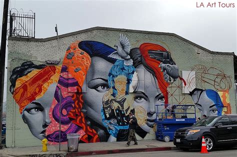 Downtown LA Graffiti and Mural tour – LA Art Tours Street Art, Hidden ...