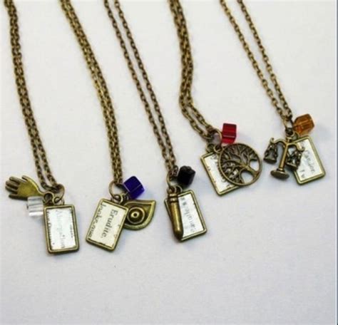 Faction necklaces ~Divergent~ ~Insurgent~ ~Allegiant~ | Divergent ...