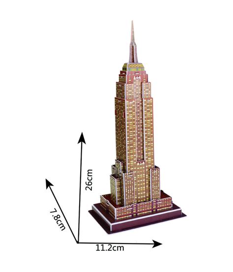 3D Famous Buildings Landmarks Replicas Models Jigsaw Puzzles Sets