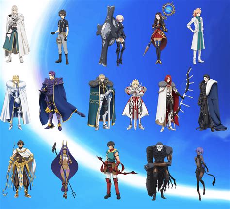 Character sheet for Fate/Grand Order: Shinsei Entaku Ryouiki Camelot 1 - Wandering; Agateram ...