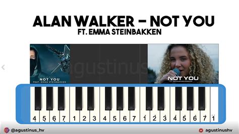 Not Pianika Not You | Pianika Not You Alan Walker | Not You Pianika ...