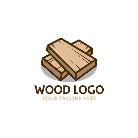 Premium Vector | Wood logo