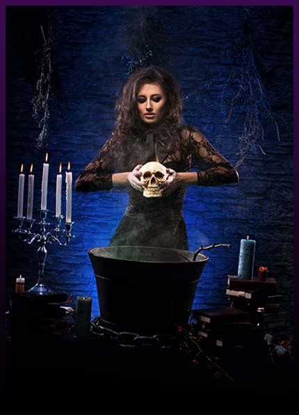 Spells black magic - More effective than white magic rituals and spells